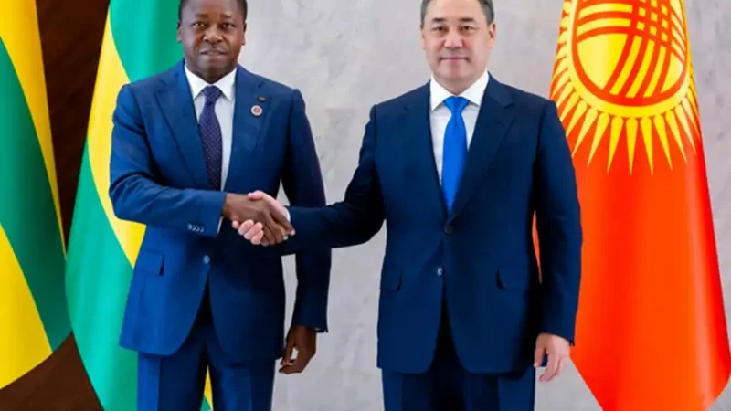 Bichkek : Faure Gnassingbé ouvre une nouvelle fenêtre diplomatique en Eurasie
