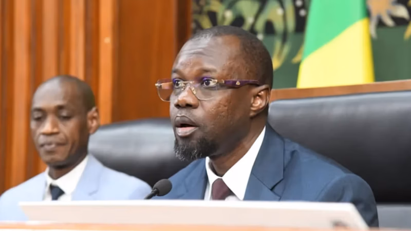 Ousmane Sonko warns president Faye about national assembly dissolution