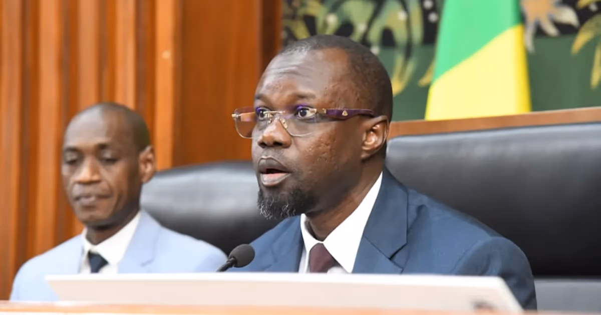 Ousmane Sonko warns president Faye about national assembly dissolution