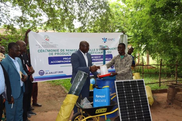 Empowering Togo’s youth: 50 new entrepreneurs equipped in kpomé for agricultural ventures