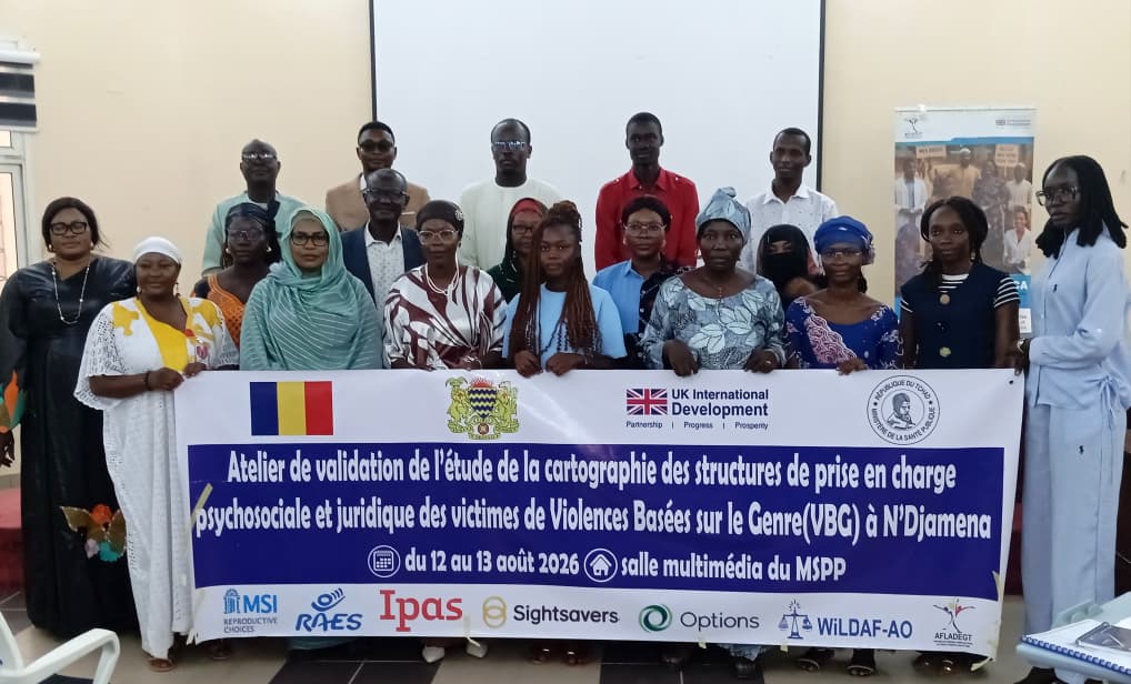 Chad capital hosts validation workshop for gender-based violence support mapping