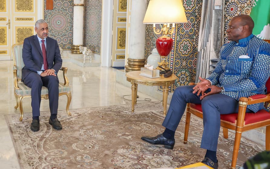 Gabon’s president meets BAD chief to drive economic growth