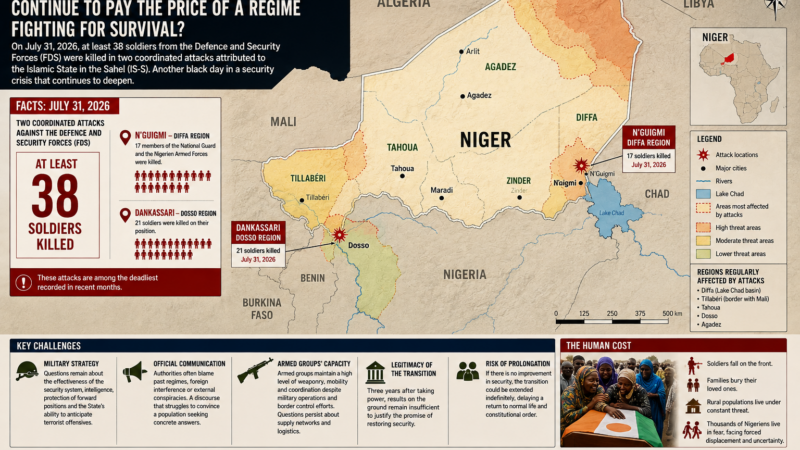 Niger’s growing security crisis: military loses 38 soldiers in deadly attacks