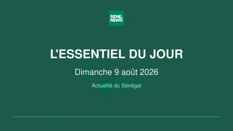 Senegal’s sunday wrap-up: political debates, weather alerts, and economic strides