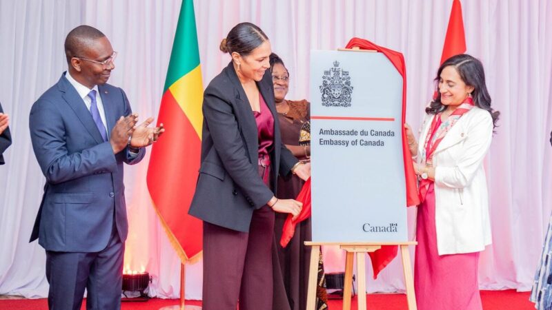 Canada establishes its first embassy in Bénin, deepening bilateral relations
