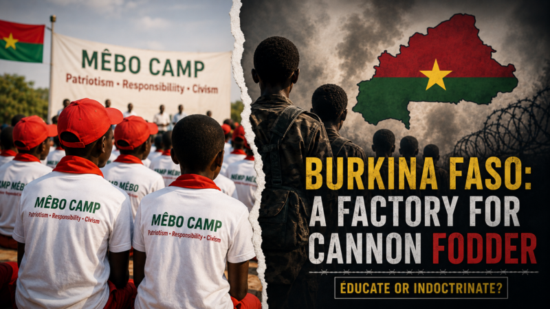 Burkina Faso youth camps: fostering civic duty or militarisation?