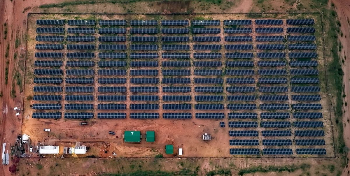 Tchad’s new solar power plant in Adré
