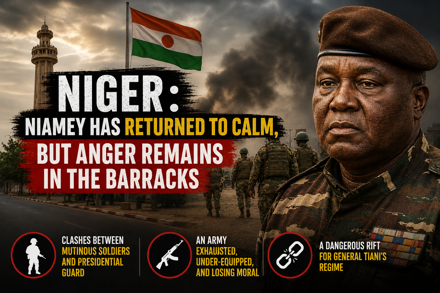 Niger’s capital regains peace amid deep military unrest