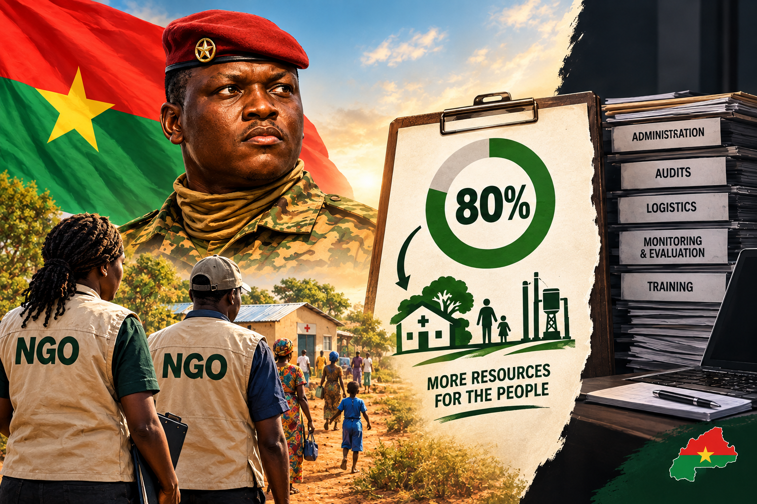 Behind Burkina Faso’s 80 % NGO rule: the mechanics, the ambiguities, and the stakes