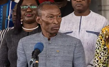 Burkina Faso: Apollinaire Kyélem de Tambèla barred from leaving the country under Ibrahim Traoré