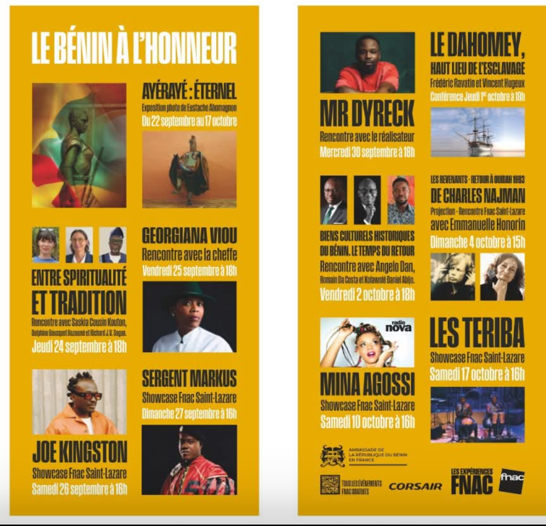 The moment Benin takes over Paris: Fnac Saint-Lazare’s cultural turning point