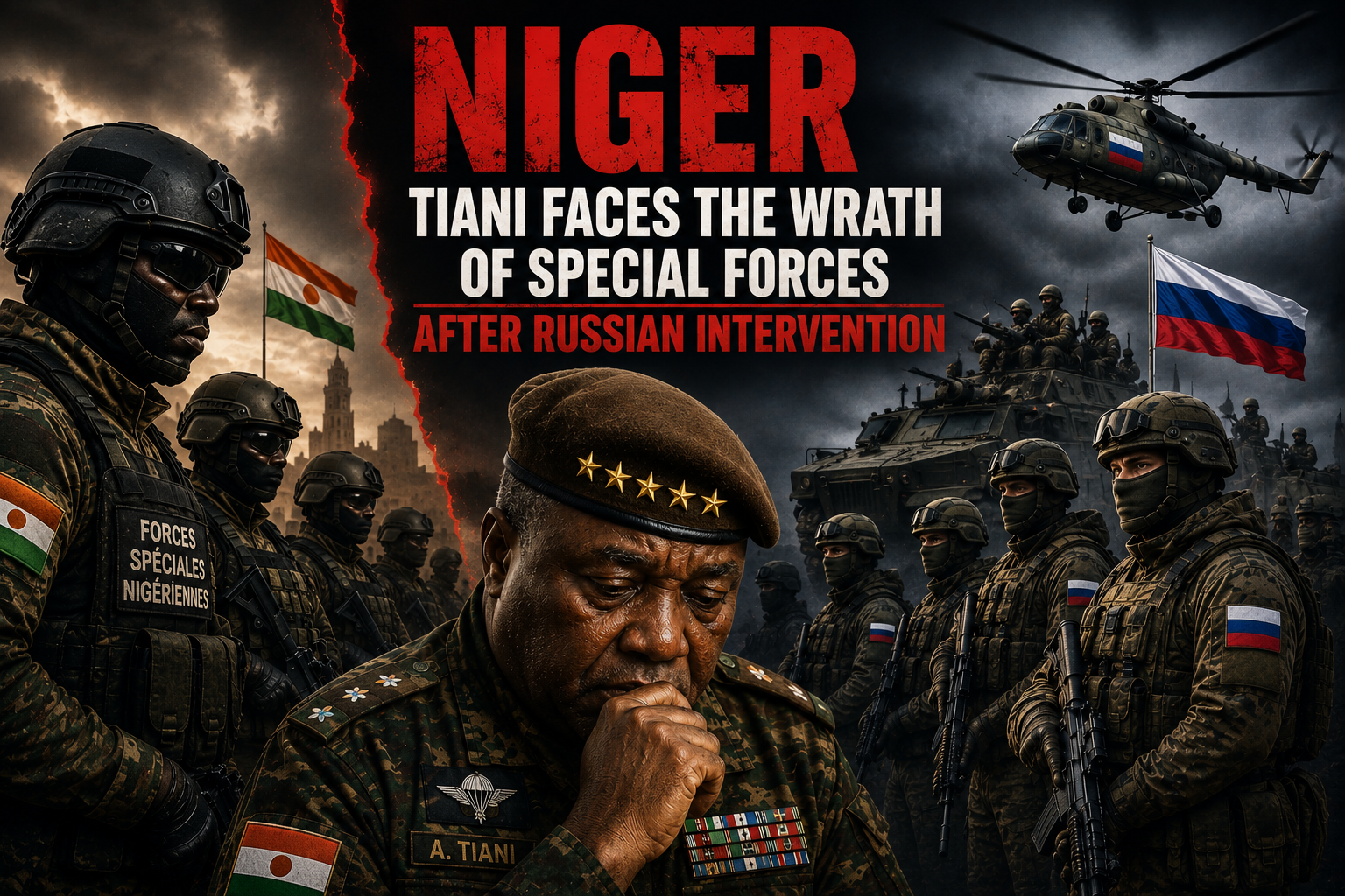 Niger: Tiani faces fallout with special forces after Russian intervention