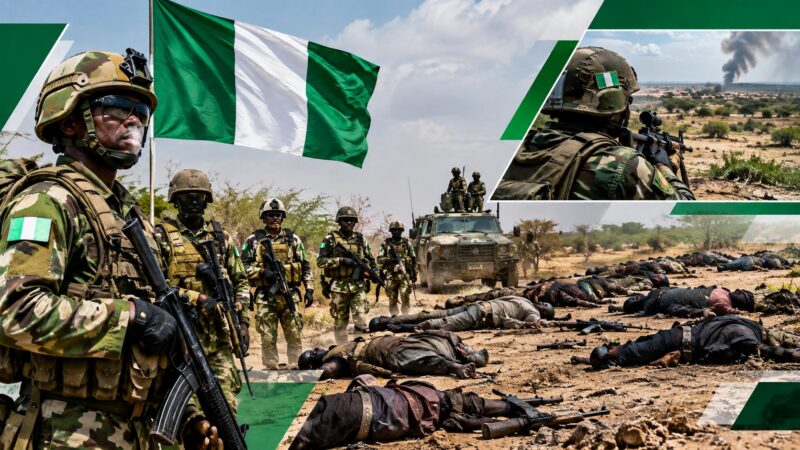 Nigeria’s military breakthrough: over 1,100 jihadists neutralized in lake Chad region