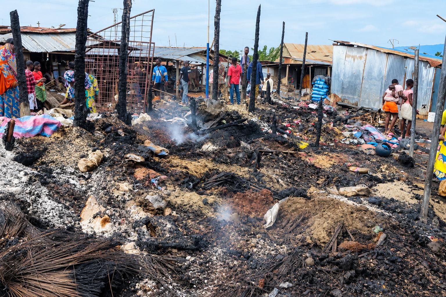 Togo municipal infrastructure under scrutiny after devastating commercial market blaze in Kpalimé