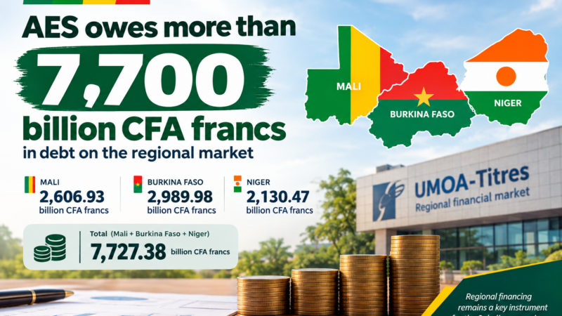 Sahel alliance’s 7,727 billion CFA franc debt burden on regional markets