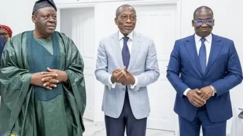 Le Sénat béninois tient sa séance inaugurale sous la direction de Patrice Talon