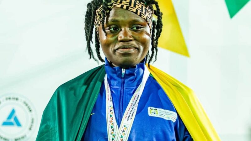 Cairo 2026: Brigitte Tchede’s breakthrough double medal haul ignites Benin’s university sports