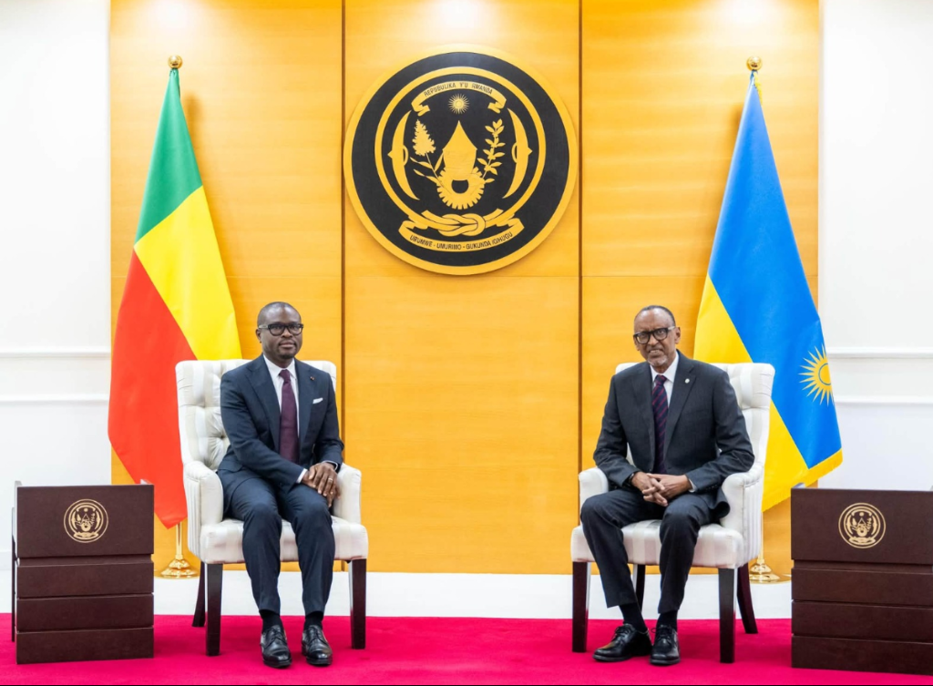 Benin’s Wadagni lands in Kigali as Gisozi tribute marks a fresh diplomatic chapter