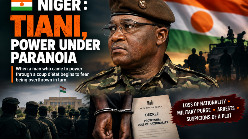 Niger: inside the mindset of a junta that fears its own shadows