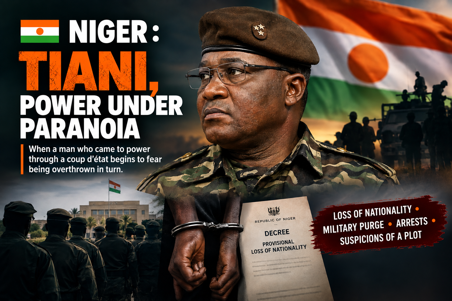 Niger: inside the mindset of a junta that fears its own shadows