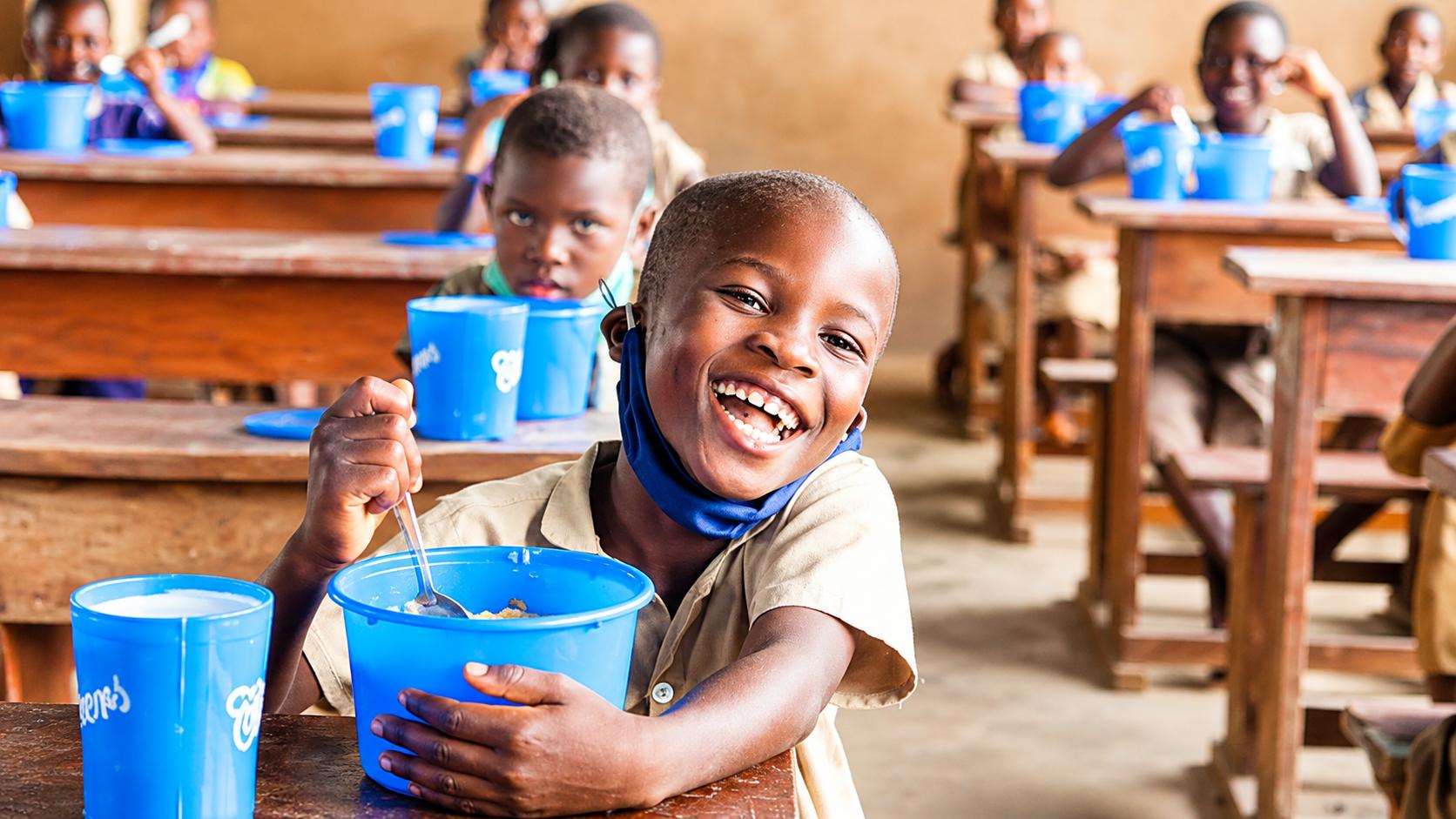 Benin’s school canteens reach 1.9 million children as social and economic returns grow