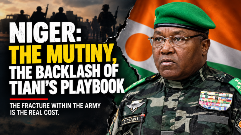 Niger’s military rift: the fallout from Tiani’s command strategy