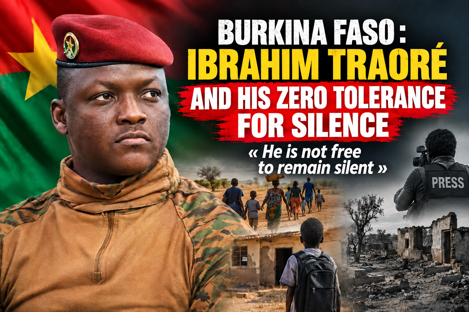 Burkina Faso: a decisive turning point as Ibrahim Traoré’s four-year record faces the verdict of the displaced